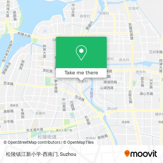 松陵镇江新小学-西南门 map