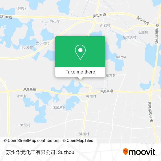 苏州华元化工有限公司 map