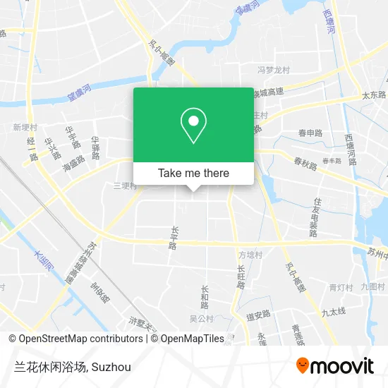 兰花休闲浴场 map