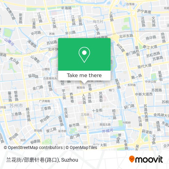 兰花街/邵磨针巷(路口) map