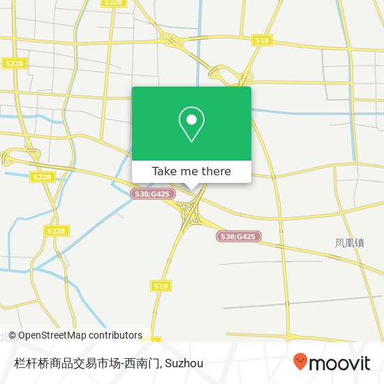 栏杆桥商品交易市场-西南门 map