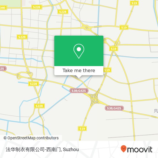 法华制衣有限公司-西南门 map