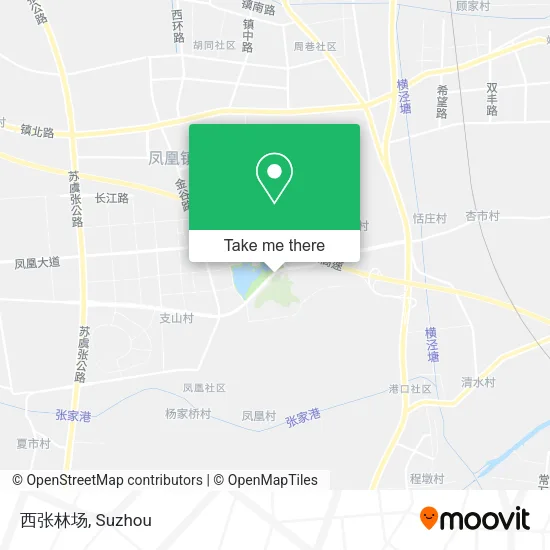 西张林场 map