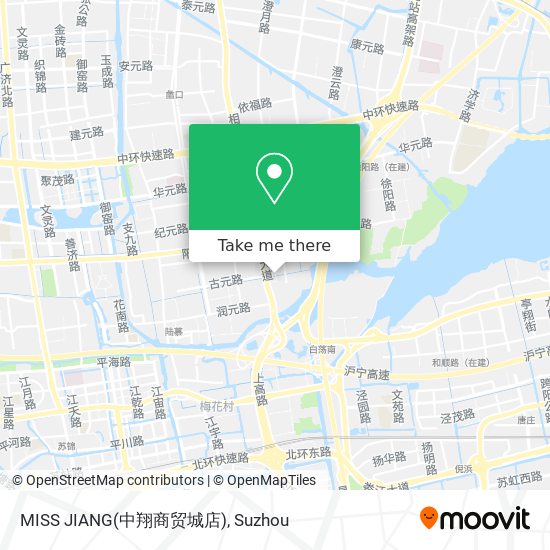 MISS JIANG(中翔商贸城店) map