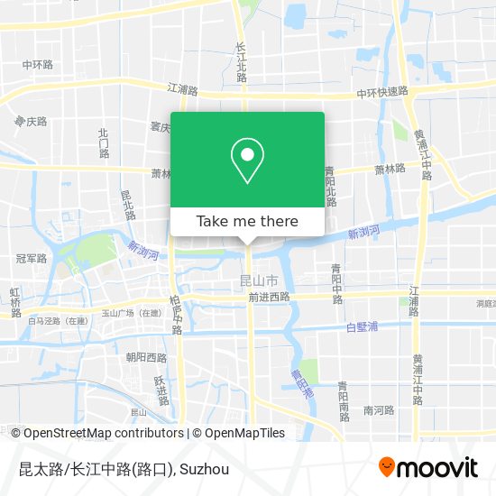 昆太路/长江中路(路口) map