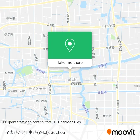昆太路/长江中路(路口) map