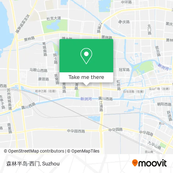 森林半岛-西门 map