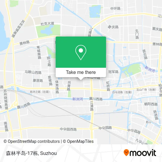 森林半岛-17栋 map