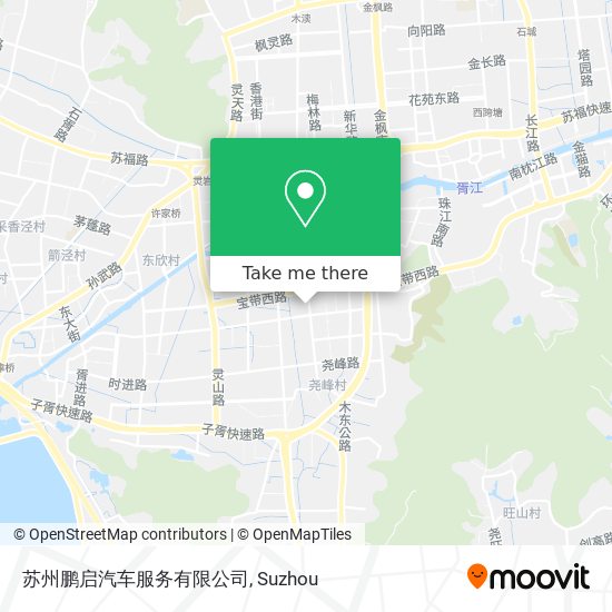 苏州鹏启汽车服务有限公司 map