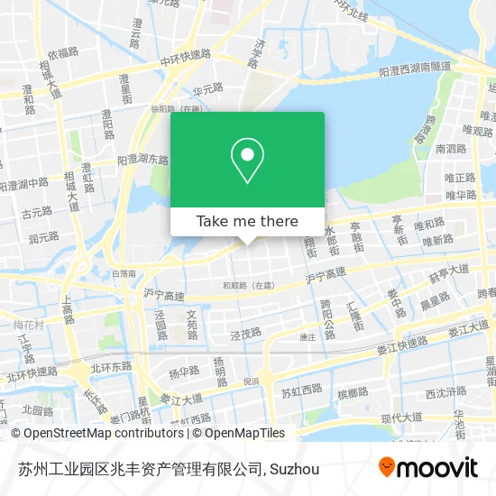苏州工业园区兆丰资产管理有限公司 map