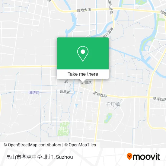 昆山市亭林中学-北门 map