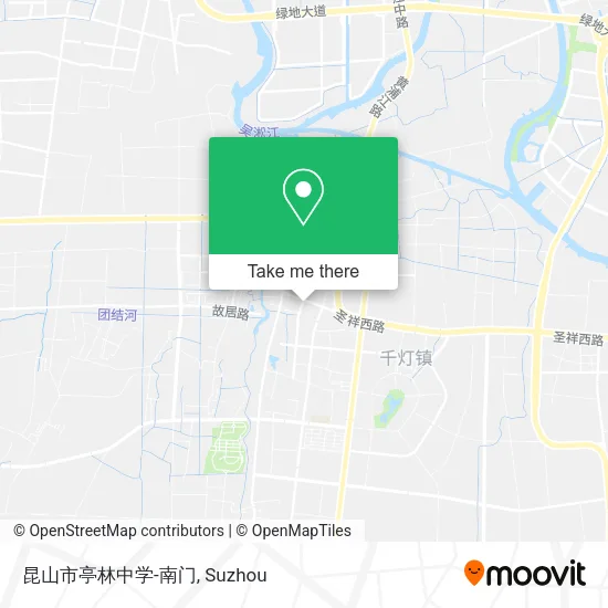 昆山市亭林中学-南门 map