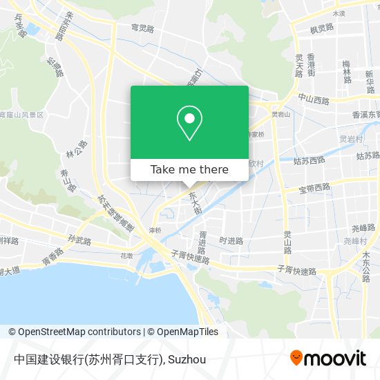 中国建设银行(苏州胥口支行) map