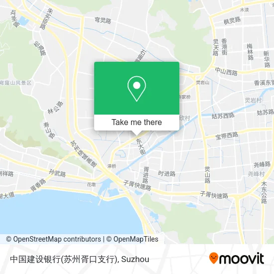 中国建设银行(苏州胥口支行) map