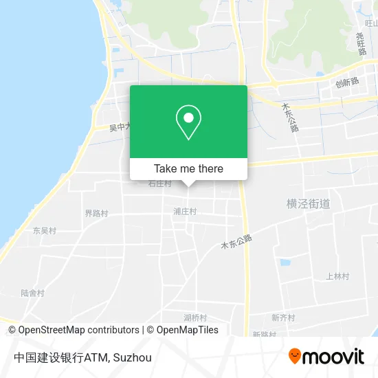 中国建设银行ATM map