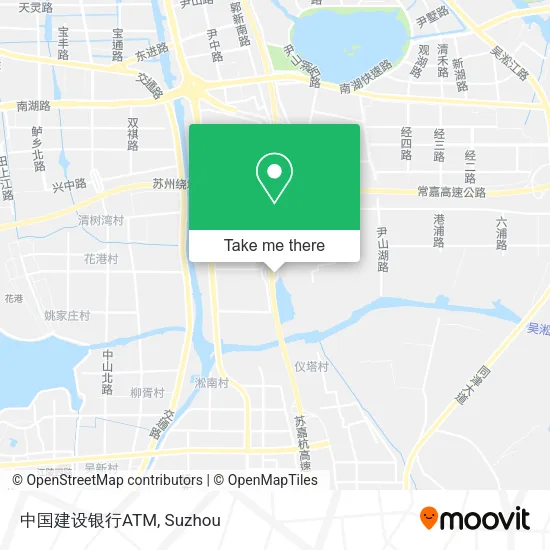 中国建设银行ATM map