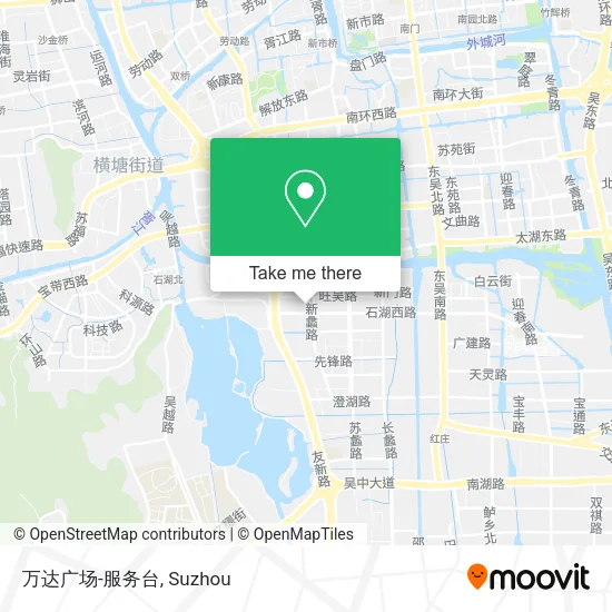 万达广场-服务台 map