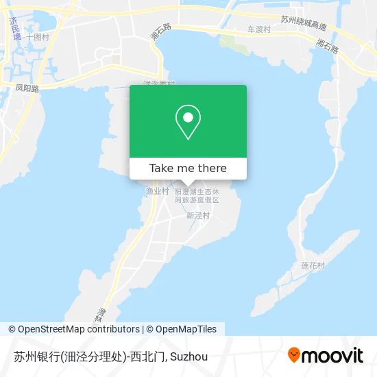 苏州银行(沺泾分理处)-西北门 map