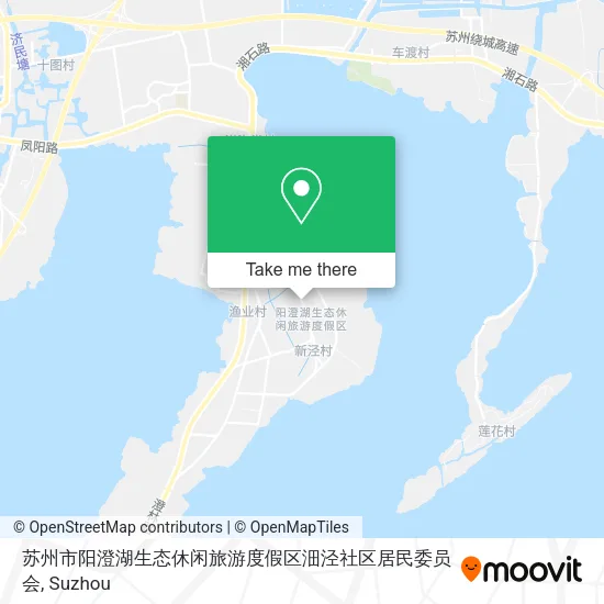 苏州市阳澄湖生态休闲旅游度假区沺泾社区居民委员会 map