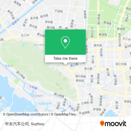 华东汽车公司 map