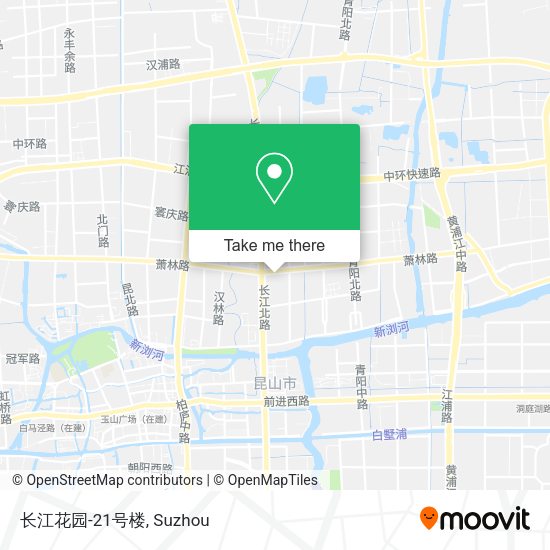 长江花园-21号楼 map