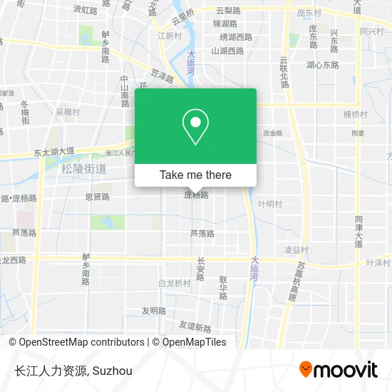 长江人力资源 map