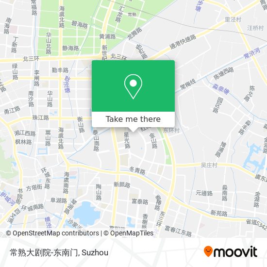 常熟大剧院-东南门 map