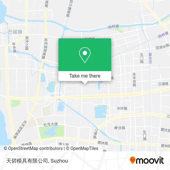天碧模具有限公司 map