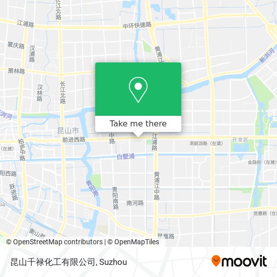 昆山千禄化工有限公司 map
