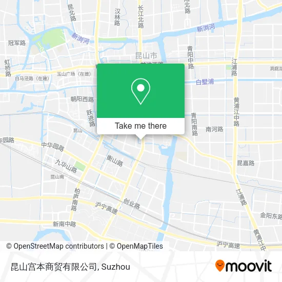 昆山宫本商贸有限公司 map