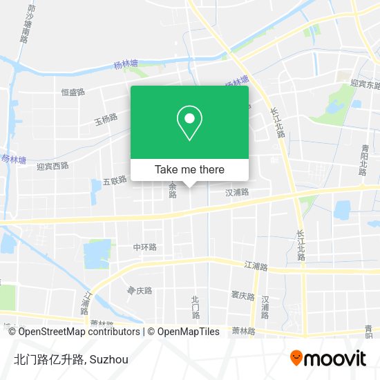 北门路亿升路 map
