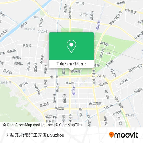 卡滋贝诺(常汇工匠店) map