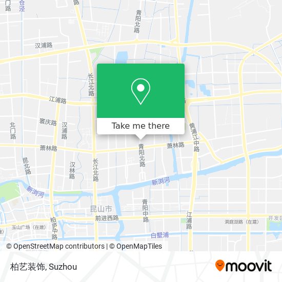 柏艺装饰 map