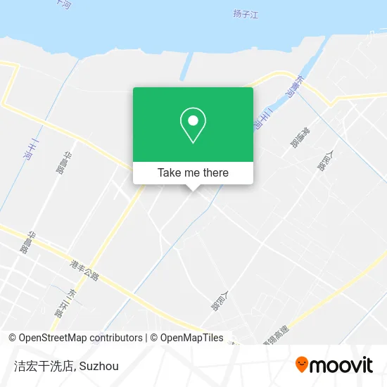 洁宏干洗店 map