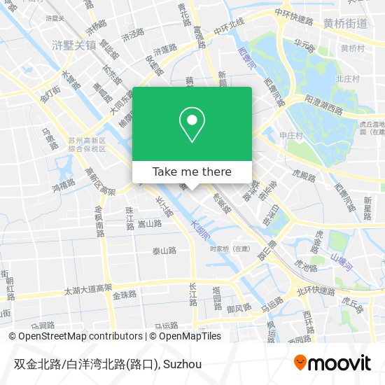 双金北路/白洋湾北路(路口) map