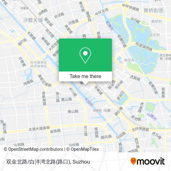 双金北路/白洋湾北路(路口) map