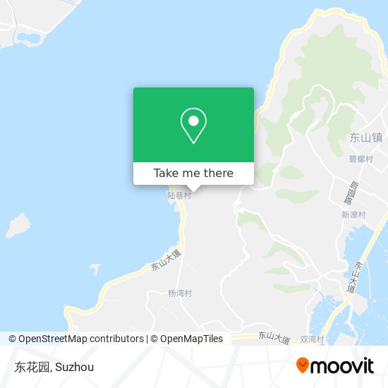 东花园 map