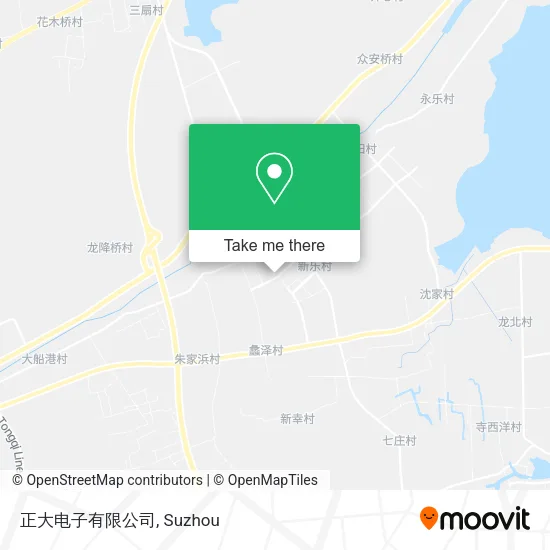 正大电子有限公司 map