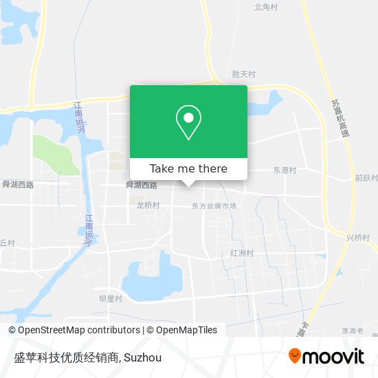 盛苹科技优质经销商 map