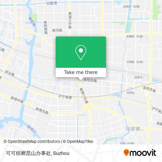 可可槟榔昆山办事处 map