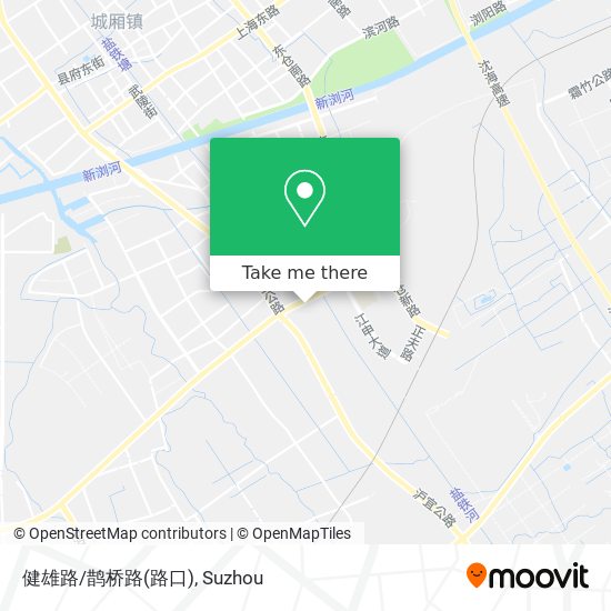 健雄路/鹊桥路(路口) map