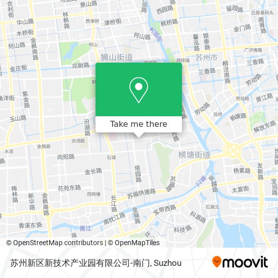 苏州新区新技术产业园有限公司-南门 map