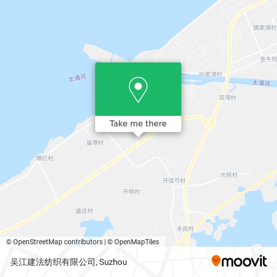 吴江建法纺织有限公司 map