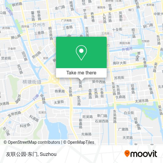 友联公园-东门 map