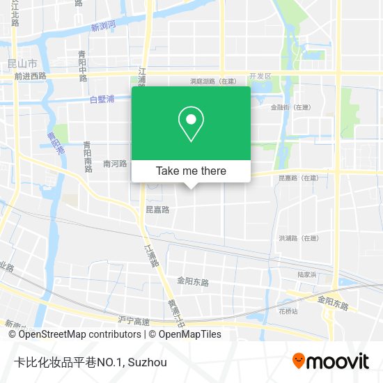 卡比化妆品平巷NO.1 map
