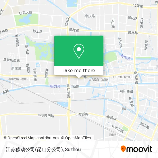江苏移动公司(昆山分公司) map