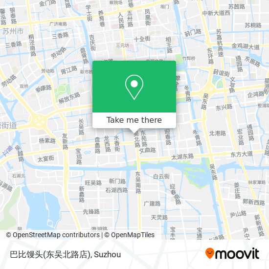 巴比馒头(东吴北路店) map