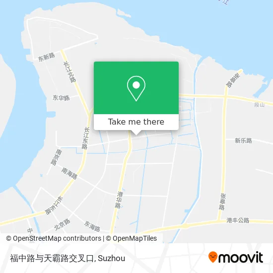 福中路与天霸路交叉口 map