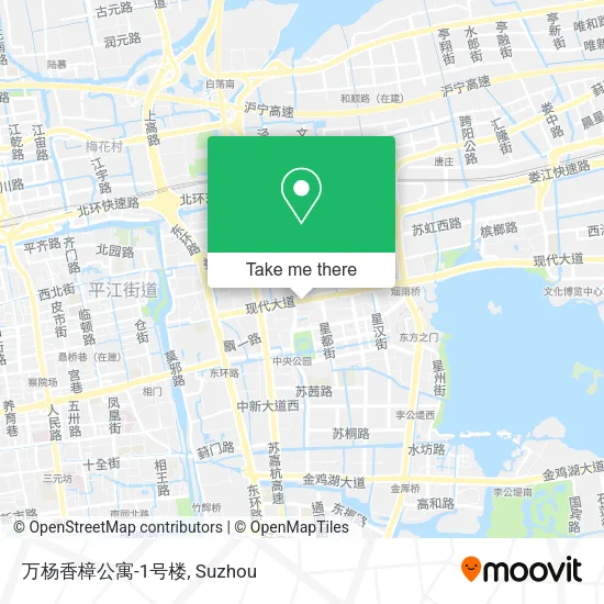 万杨香樟公寓-1号楼 map