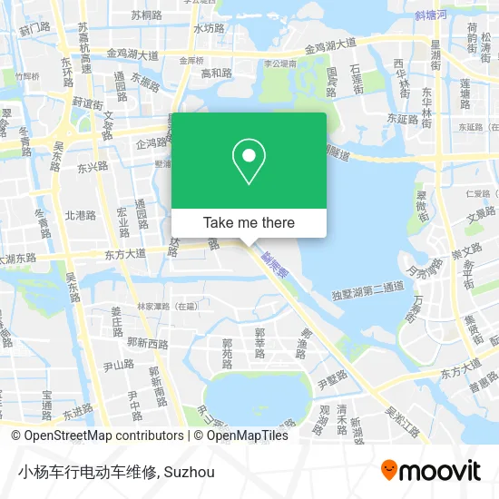 小杨车行电动车维修 map